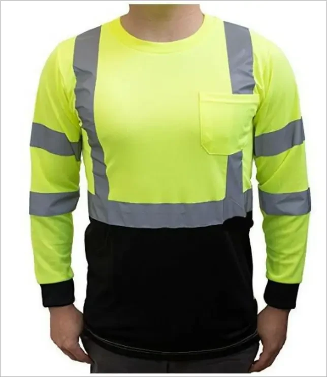 Class 2 hi viz safety t-shirt with birdseye mesh fabric for summer logistics PPE clothing Class 2 hi viz safety t-shirt with birdseye mesh fabric for summer logistics PPE clothing