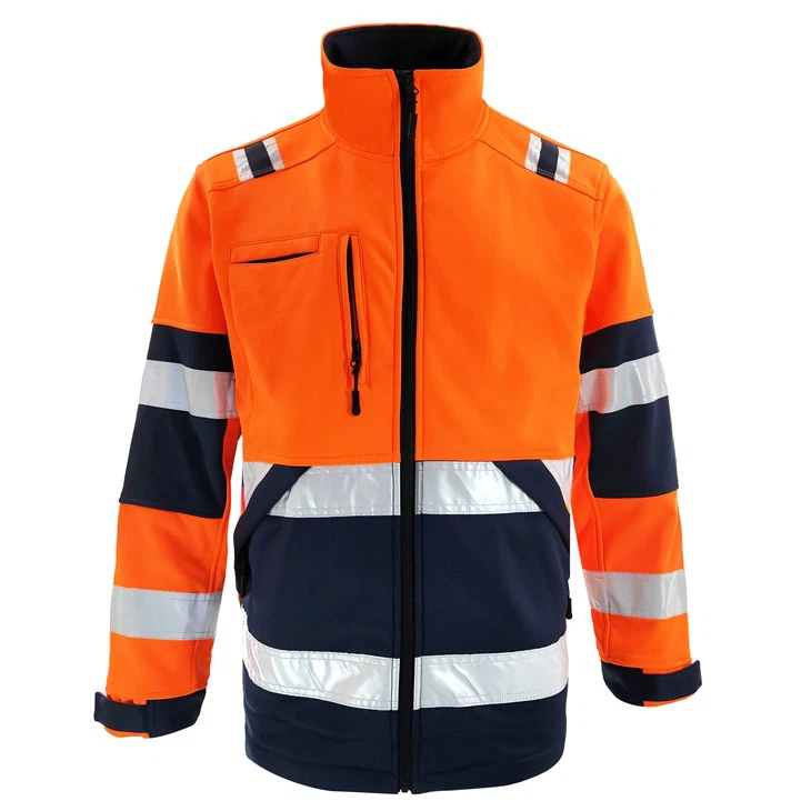 Jacket Machnamhach Sábháilteachta Tráchta Le póca cófra