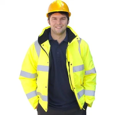 Jacket Buamadóir Sábháilteachta Oibre Ard-Infheictheachta